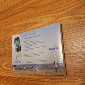 Nokia Quick Start Guide - Blue/White